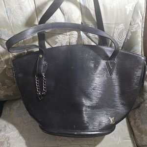 Louis Vuitton Black Saint Jacques Epi Leather Tote. See Picture Welll Before Buy